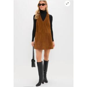 Tuckernuck Toffee Suede Bailey Dress XL